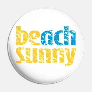 Beach Sunny Pin