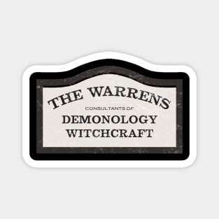 The Conjuring - The Warrens Sign Magnet