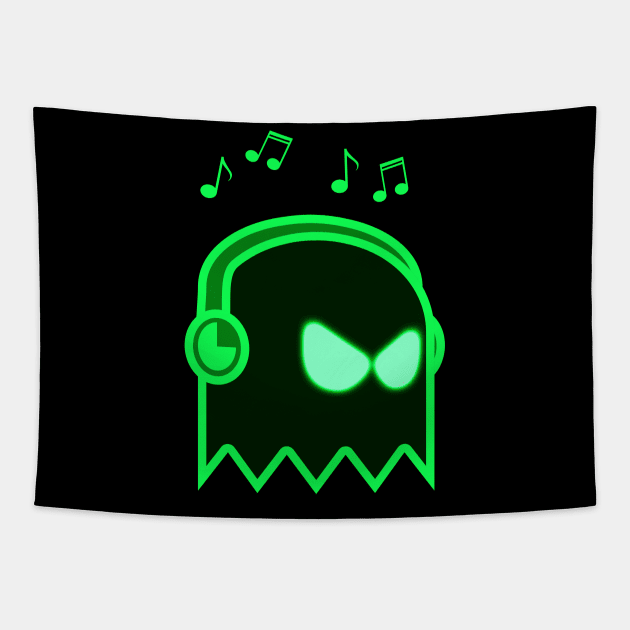 Musical Ghost Tapestry by Randomart