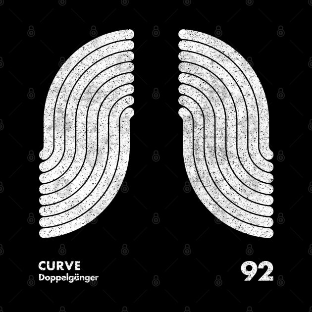 Curve / Doppelganger / Minimalist Artwork Design by saudade