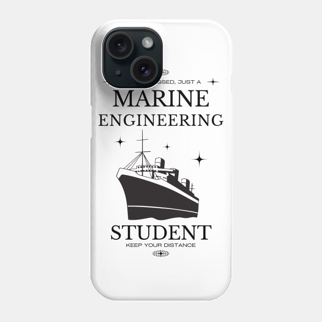 Marine Engineering - White Version - Engineers Phone Case by Millusti