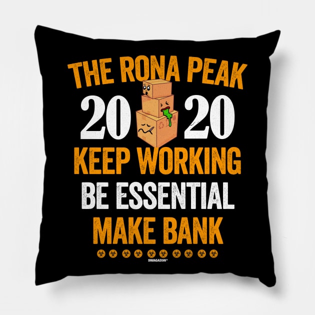 The Rona Peak 2020 Swagazon Pillow by Swagazon