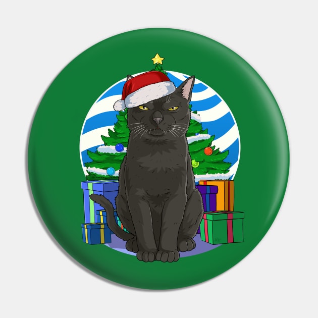 Bombay Cat Christmas Sweater Tree Decoration Pin by Noseking