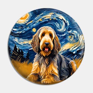 Otterhoundy Night Pin