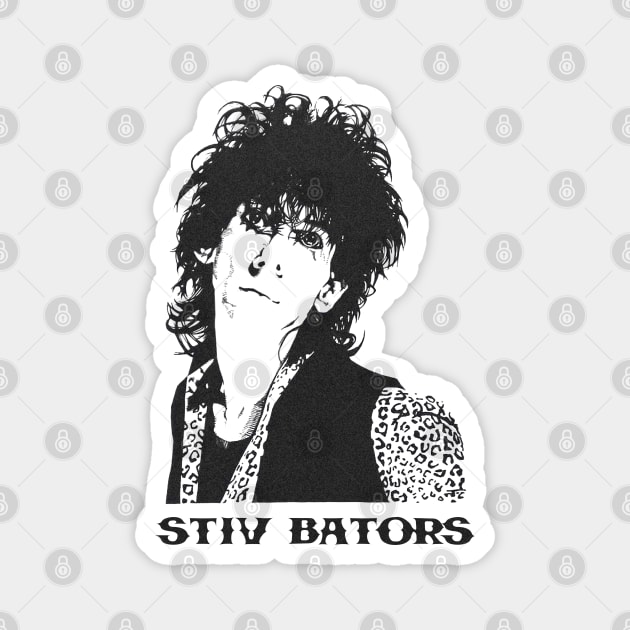 Stiv Bators Magnet by CosmicAngerDesign