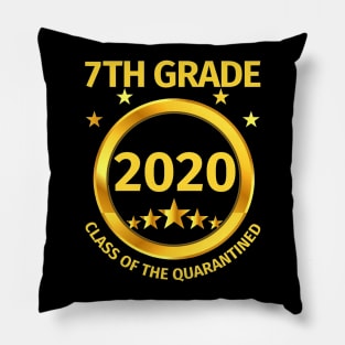 7th Grade 2020 Class Of The Quarantined Pillow