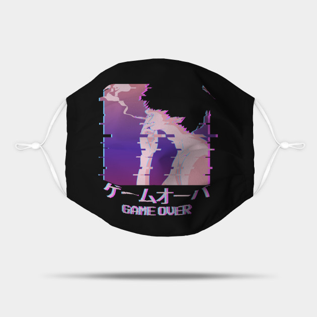 Japanese Vaporwave Smoking Sad Anime Boy Aesthetic Sad Boys Mask Teepublic Seeking for free anime boy png images? teepublic
