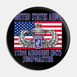 173rd Airborne Brigade- Jumpmaster (Senior Wings) Pin