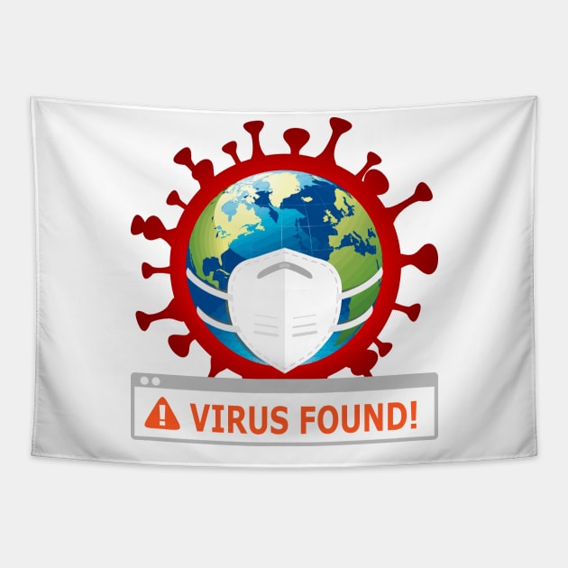 VIRUS FOUND! Tapestry by remixer2020