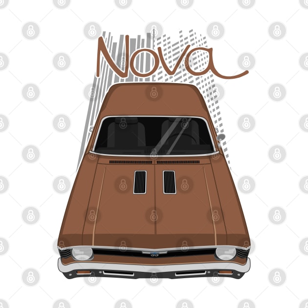 Chevrolet Nova 1969 - 1972 - copper brown by V8social