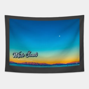 White Sands sunrise Tapestry