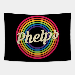 Phelps - Retro Rainbow Style Tapestry