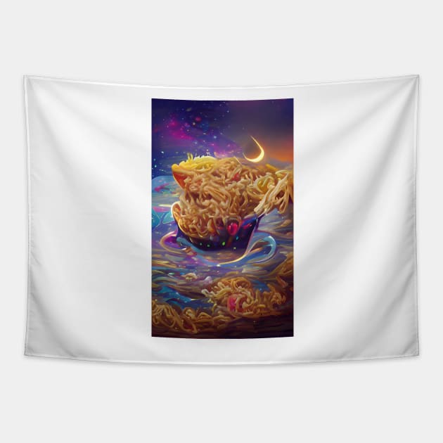 Ramen Galaxy| Ramen Near Me For Life Tapestry by PsychicLove