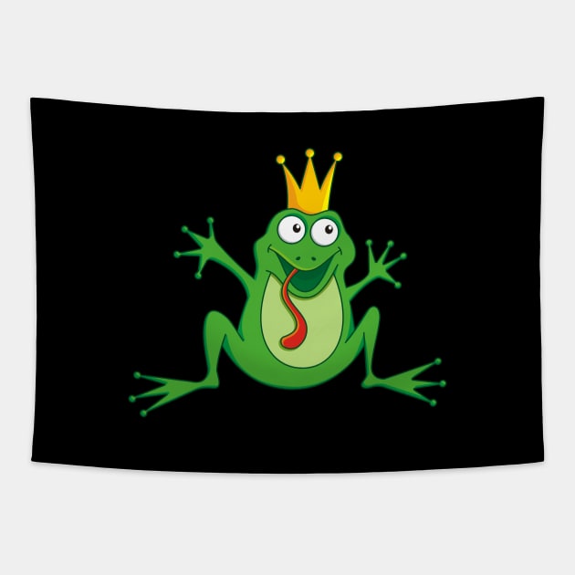 Frog Prince Tapestry by sifis