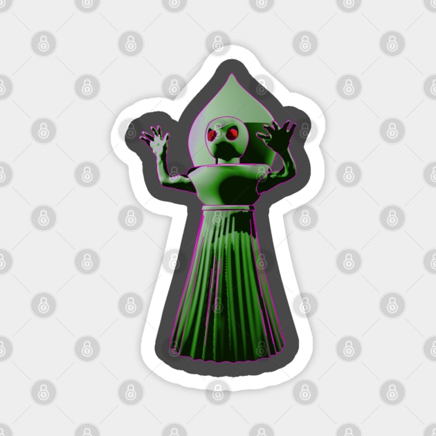 Flatwoods Monster Magnet by JonHale