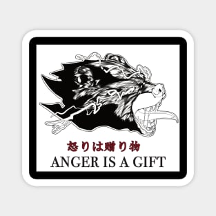 Anger is a Gift Illustration Magnet