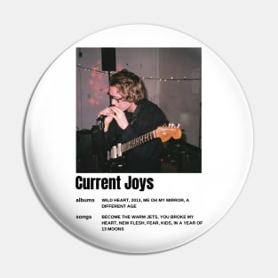Current Joys Vintage Music Pin