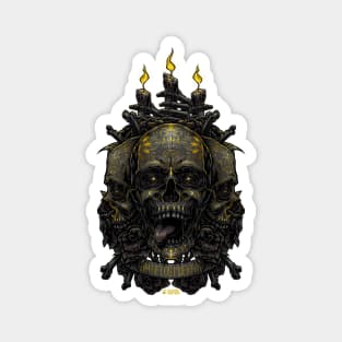 Dia de Los Muertos Magnet