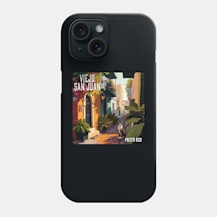 Beautiful Viejo San Juan, Puerto Rico Phone Case