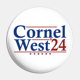 Cornel West For President Pin