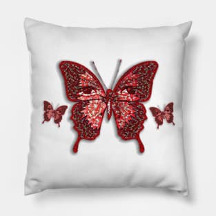 Peppermint Candy Pattern and Butterfly Pillow
