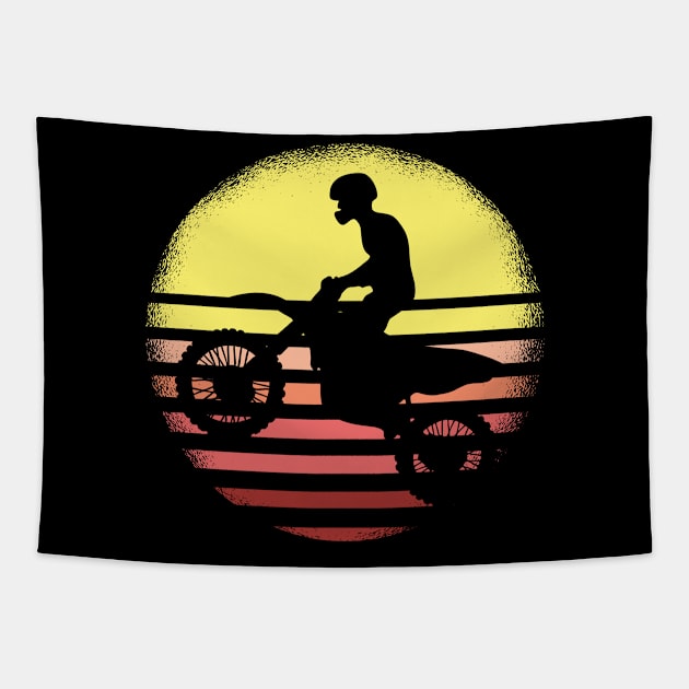 Supercross Indoor Race Tapestry by sBag-Designs