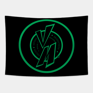 Villain Minded Trademark Design (VM Green) Tapestry