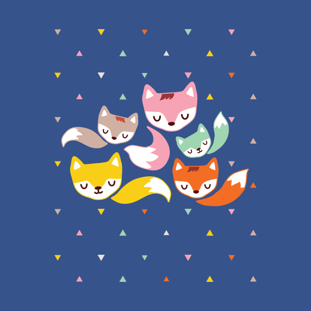 The Fantastic Foxes III by littleoddforest