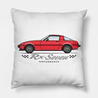 RX7 Red Pillow