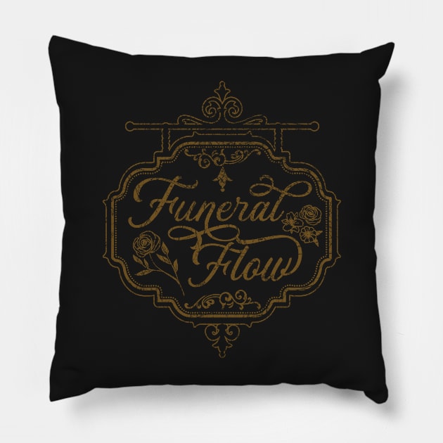 Funeral Flow Pillow by annapeachey