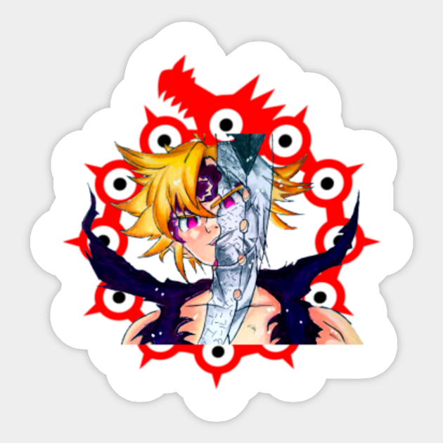 Meliodas From Seven Deadly Sins Meliodas Aufkleber Teepublic De