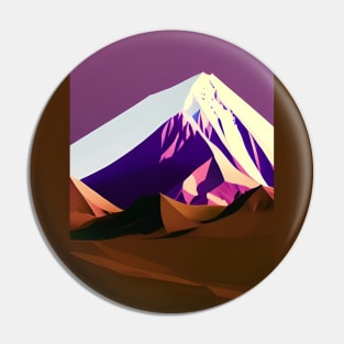 Mount Kilimanjaro's art Pin