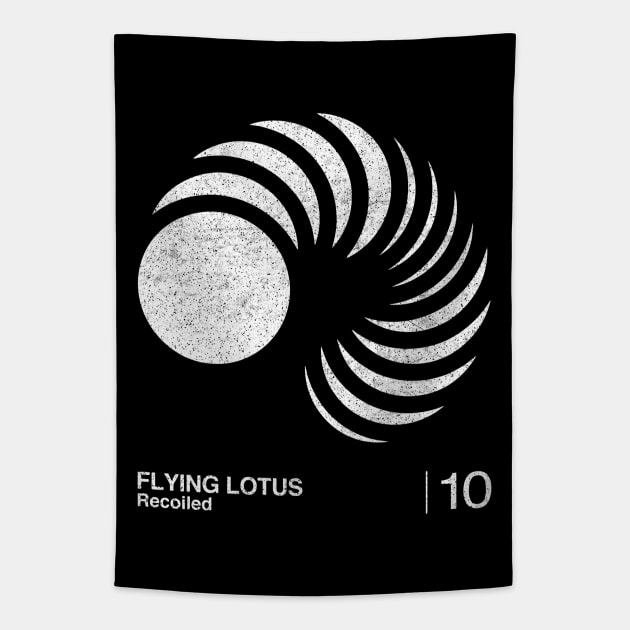 Flying Lotus / Minimalist Graphic Artwork Design Tapestry by saudade