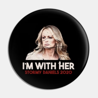 Stormy Daniels - I'm With Her Pin