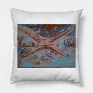 Distressed Star Pillow