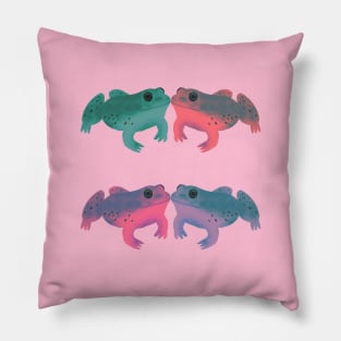 Bullfrog Buddies (Breeze Candy) Pillow