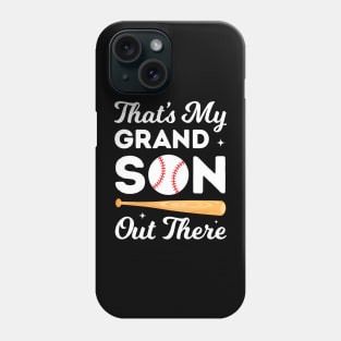 Baseball Grandma That's My Grandson Out There Phone Case