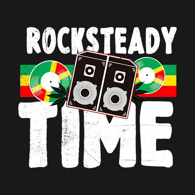 Rocksteady Time Jamaican Music Lovers Gift by dconciente