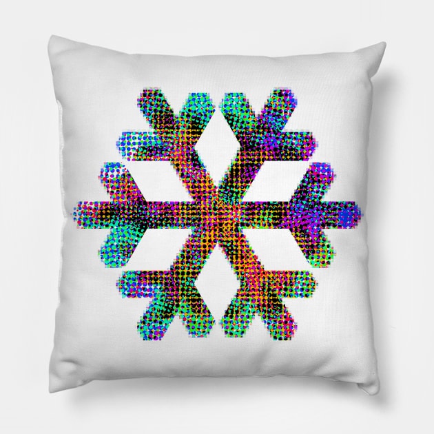 Snowflake Pillow by stefy