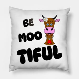 BEAUTIFUL Funny Cow Lover Quote Pillow