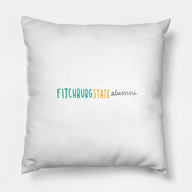 Fitchburg State University Pillow by nicolecella98