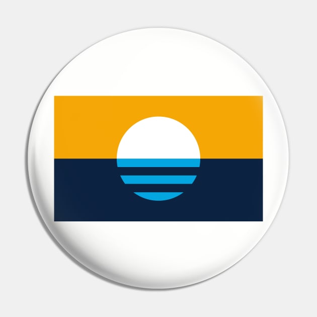 People's Flag of Milwaukee Pin by Erik Eisenmann