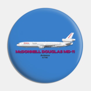 McDonnell Douglas MD-11 - Avianca Pin