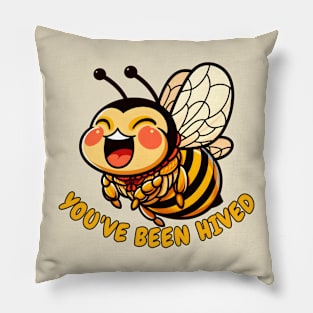 April fool bee Pillow