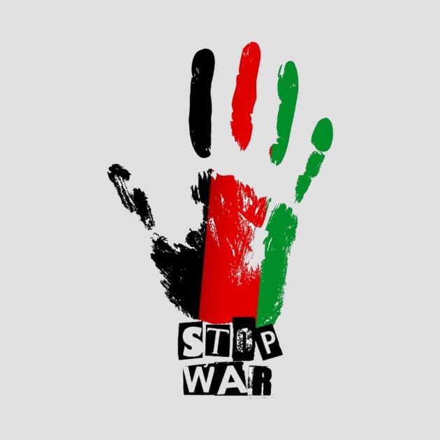 Rasta Hands Stop The War by wakemeupwhenend art.co