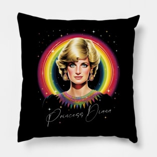 Princess Diana 90s Aesthetic Pillow