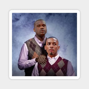 Shaq And Penny - Step Brothers Magnet