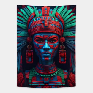 Aztec Lady Tapestry