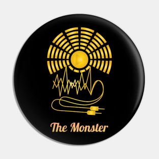 The Monster play in headset Pin