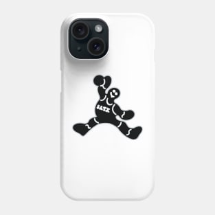 Jumping San Antonio Spurs Gingerbread Man Phone Case